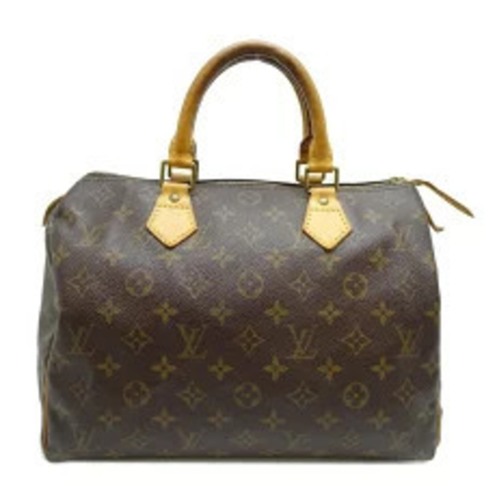 Louis Vuitton Boston Brown Monogram Bag Speedy Brown